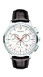 Movado Mens 0606576 Circa Brown Crocodile-embossed Leather Strap Watch from Movado