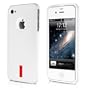 vau SoftGrip White - Premium Silikon-Tasche, Case f�r Apple iPhone 4S & iPhone 4
