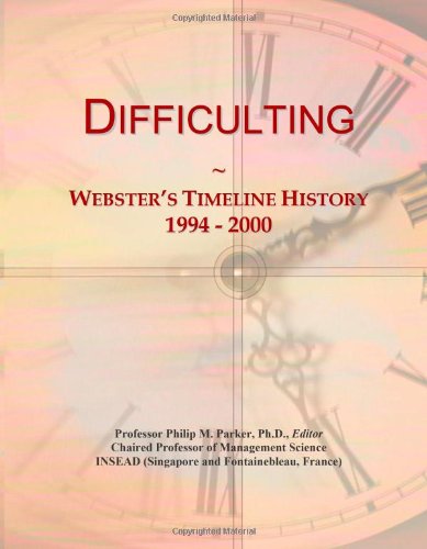 Difficulting: Webster's Timeline History, 1994 - 2000
