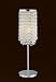 Metropolitan Fantasy N12371-77 Table Glass 27 Table Lamp 1 Light 60 watt in Chrome