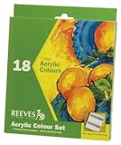 Reeves Acrylic 18 Tube Set 12ml