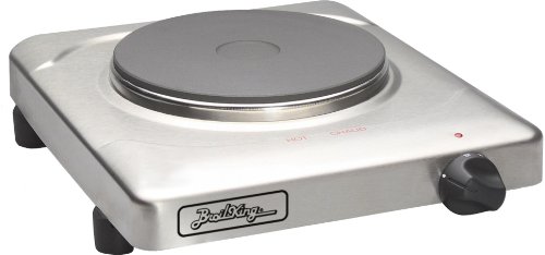 Cadco PCR-1S Professional Cast Iron Range, Stainless