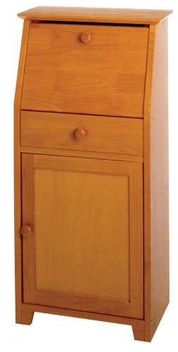 Winsome Wood Secretary Desk, Honey