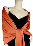 Pashmina/Silk Wrap Fire Brick