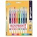 uni-ball 1739929 uni-ball Signo Gel 207 Retr Roller Ball Pen, TRS Brl, 8 Asstd Ink Colors, Med