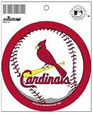 ST. LOUIS CARDINALS 5 INCH ROUND DECAL