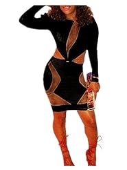 Sexy Lace Long Sleeves Short Mermaid Floral Print Geometric Print Bodycon Dress/Club Dress/Party Dress 