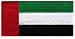 UAE Flag Embroidered Patch United Arab Emirates Iron-On National Emblem