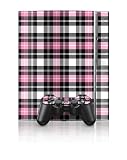 Playstation 3 Skins and Matching (Ps3) Controller Skin Pink Plaid
