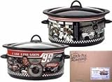 Rival Crock Pot Carl Edwards #99 37601N-CE Nascar Slow Cooker & Bonus Carrying Bag