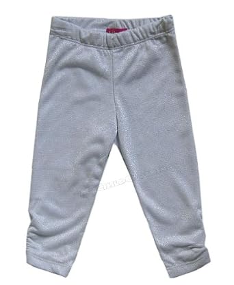 Kate Mack Silver Gorgeous Sparkling Legging
