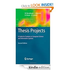 Thesis Projects: A Guide for Students in Computer Science and Information Systems