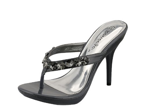 Reneeze OLINA 1 Womens High Heel Thong Dress Sandals Gray 41 SXteKPIL Reneeze OLINA 1 Womens High Heel Thong Dress Sandals Gray
