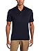 Perry Ellis Men's Short-Sleeve Cotton-Blend Open Polo Shirt