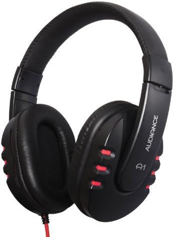 Audiance A1 Over Ear Stereo Headphones - Red