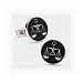 Sterling Scales of Justice Cufflinks