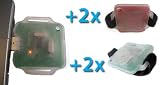 USB Based Wireless Motion Sensor RFID Tag System (Tag Manager USB Stick + Two Motion Sensor Tags + Two Basic Tags) for Locating and Monitoring Keys, Wallets, Cats, Doors etc (Extra Batteries Included)