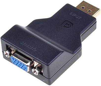 Alayaglroy DP Display Port Male to VGA Female Adapter Converter