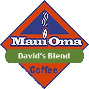Hawaii Maui Oma Coffee 8 oz. Bean David's Blend