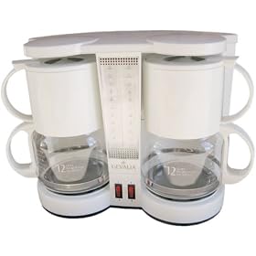 Click here to buy Gevalia Dual 12-cup Coffeemaker by Gevalia.