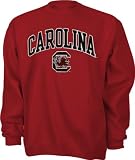 South Carolina Gamecocks NCAA Team Name & Logo Fleece Crew Sweatshirt
