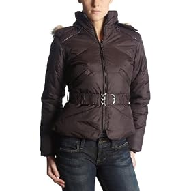 Big Chill Women's Big Chill Belted Puffer Jacket