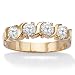 DiamonUltra&trade; Cubic Zirconia Wedding Band