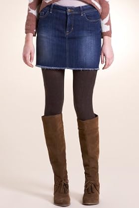 Limited Collection Cotton Rich Denim Mini Skirt
