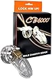 CB-6000 Male Chastity Device, Clear