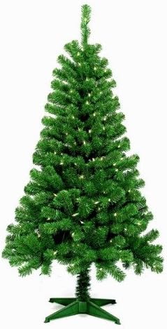 5FT Wood Trail Pine Pre Lit Artificial Christmas Tree