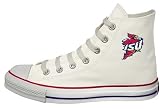 Converse Chuck Taylor All Star Hi Top Optical White Iowa State University Logo Canvas