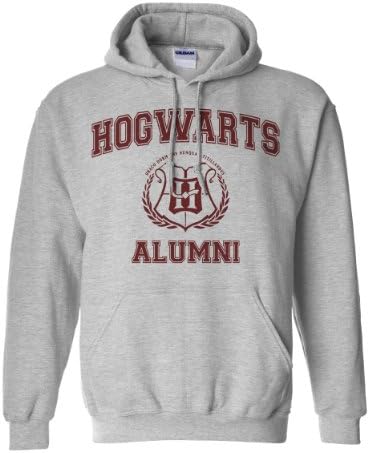 Sun Frog Shirts Adult Hogwarts Alumni Hoodies-S-Sport Grey