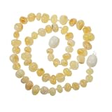 Genuine Baltic Amber Teething Baby Necklace for Baby - Butterscotch Beads