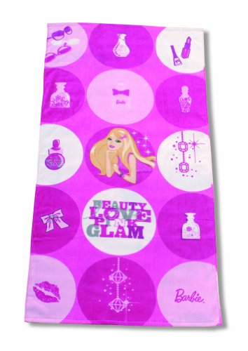 CTI 037364 Strandtuch Barbie Pop / 75 x 150 cm Preisvergleich