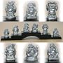 The Six Laughing Buddhas