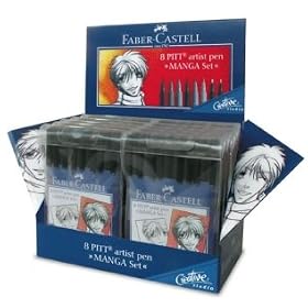 MANGA ARTIST PEN DISP/8 SETS