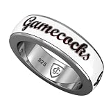USC White Enamel Ring - Size 10