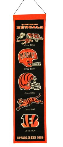 NFL Cincinnati Bengals Heritage Banner
