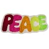 Allure Home Creations Peace Out Cotton Tufted Chenille Loop Rug
