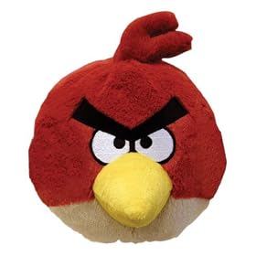 Angry Birds 4 inch Mini Plush With Sound - rouges [jouet]