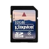 New - Kingston 32GB Secure Digital High Capacity (SDHC) Card - Class 4 - U06625
