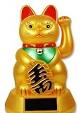 Bringer of Luck - Japanese Waving Lucky Cat - Now Solar Powered!IMAGE