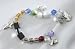 Faith Story The Lord's Prayer Glass Beaded Bracelet 7"-7.5"