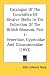 Catalogue Of The Conchifera Of Bivalve Shells In The Collection Of The British Museum, Part 1: Veneridae, Cyprinidae And Glauconomidae (1853)