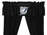 NHL Tampa Bay Lightning 5pc Jersey Curtains and Valance Set