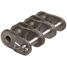 HKK Triple Strand Connecting Offset Link, Cottered, Carbon Steel