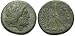 Ptolemaic Kingdom of Egypt, Ptolemy II Philadelphos, 285 - 246 B.C.; Bronze Hemidrach...