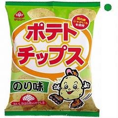 〔ムソーサンコー〕ポテトチップスのり味 65g　15セット【33008】