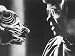 Anthropologist Dr. Margaret Mead Studying a Decorated Tchambul Skull Art Premium Phot...