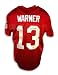 Kurt Warner Autographed/Hand Signed Arizona Cardinals Red Reebok Authentic Jersey